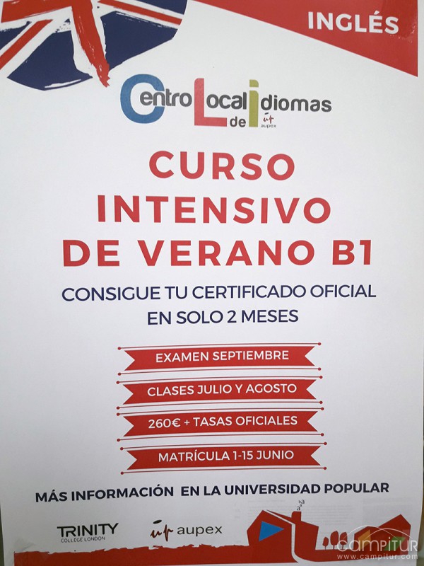 Este verano, Curso Intensivo de Inglés en Berlanga 