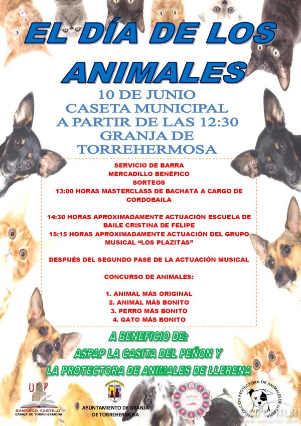 Granja de Torrehermosa celebra el Día de los Animales 