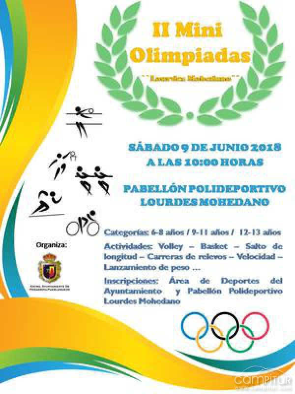 Mini Olimpiada “Lourdes Mohedano” en Peñarroya-Pueblonuevo 