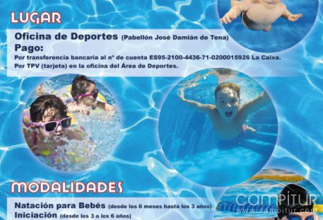 Cursos de Natación en Cazalla de la Sierra 