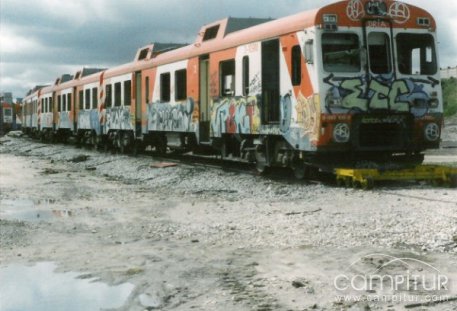 Manifestación en Llerena por un trayecto adecuado en la línea de ferrocarril Llerena-Sevilla 