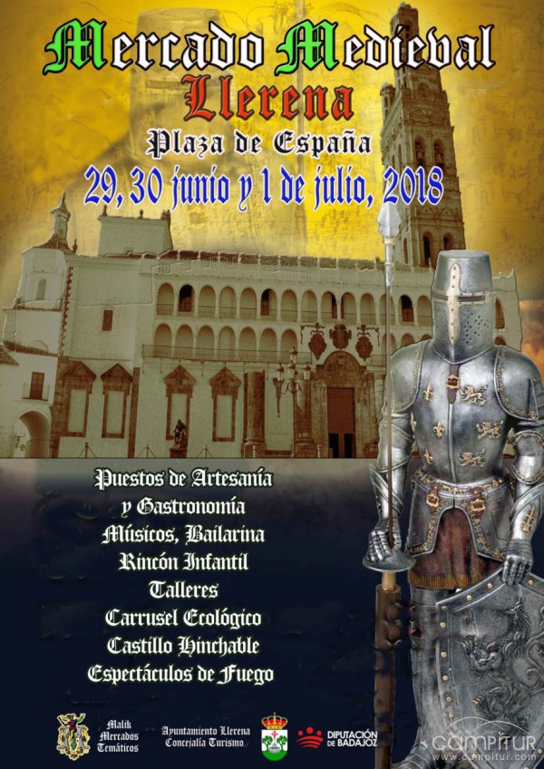 El Mercado Medieval complementa “Llerena, Monumento Gastronómico” 