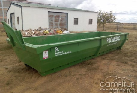 Servicio de recogida de residuos de construcción en Valverde de Llerena 