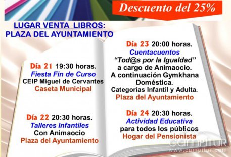 Feria del Libro 2018 en Villanueva del Rey 