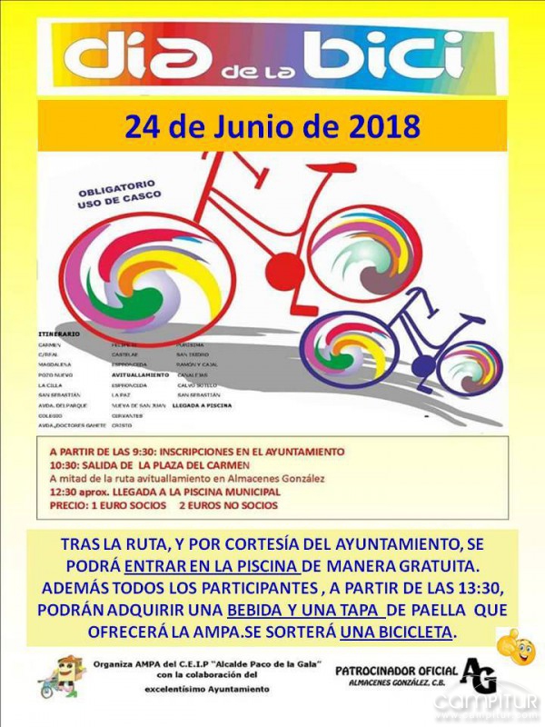 Granja de Torrehermosa celebra el Día de la Bici  