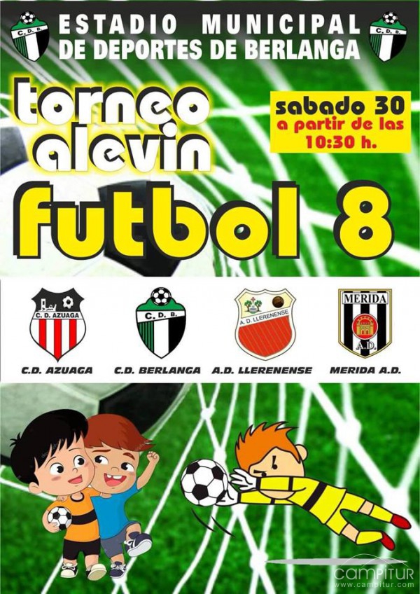 Torneo Alevín Futbol 8 en Berlanga 