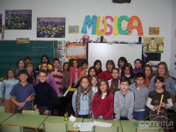 Alumnos del Suárez Somonte premiados en el XVII Certamen de Villancicos “Villa de Usagre 2009” 