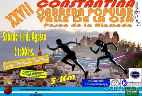 XXVII Carrera Popular “Valle de la Osa 2018” en Constantina