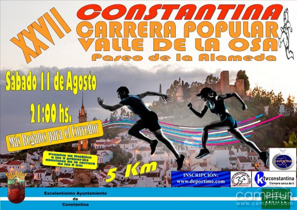 XXVII Carrera Popular “Valle de la Osa 2018” en Constantina