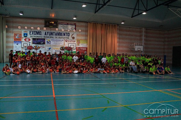 Clausurado el XIX Campus de Baloncesto en Llerena 