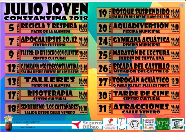 Julio Joven 2018 en Constantina 