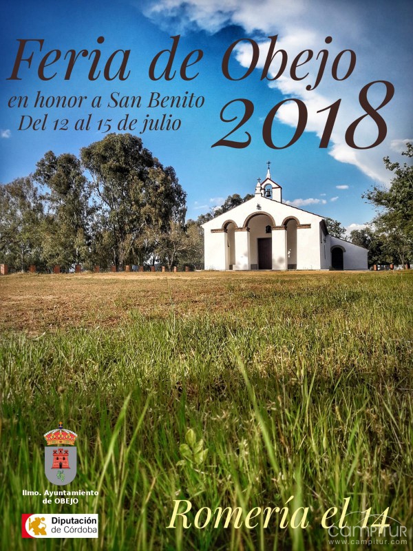 Obejo celebra su Feria 2018 del 12 al 15 de julio 