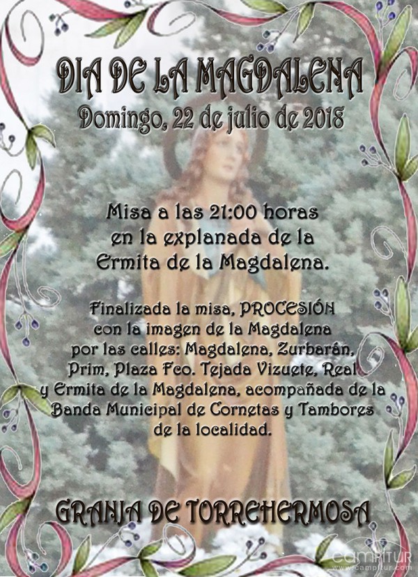 Día de la Magdalena en Granja de Torrehermosa 