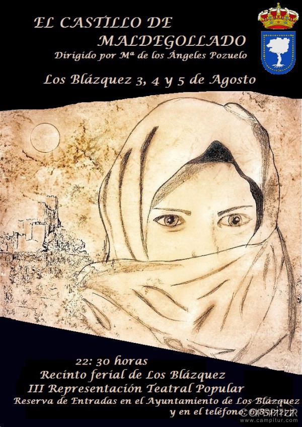 III Representación Teatral Popular en Los Blázquez 