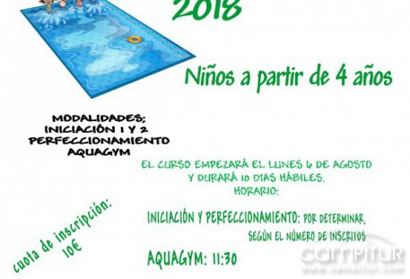 Curso de Natación 2018 en Puebla del Maestre 
