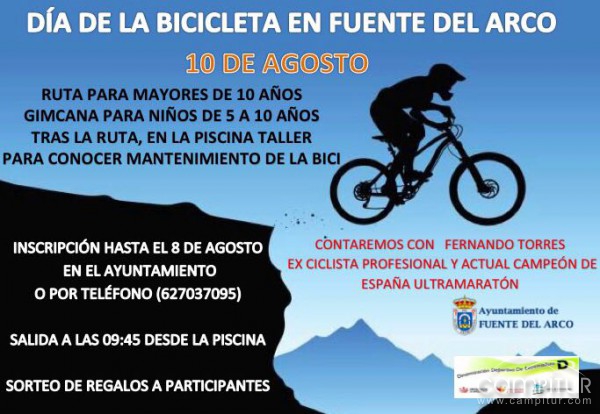 Día de la Bicicleta en Fuente del Arco 