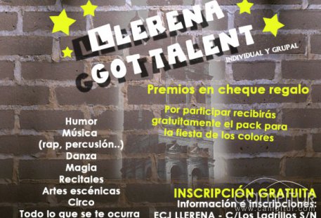 Concurso de talentos “Llerena Got Talent”