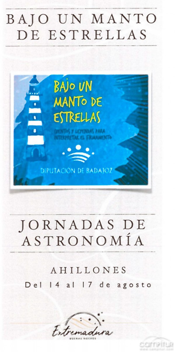 “Bajo un manto de estrellas” en Ahillones 