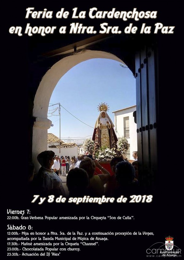 Feria de La Cardenchosa en honor a Ntra. Sra. De la Paz 