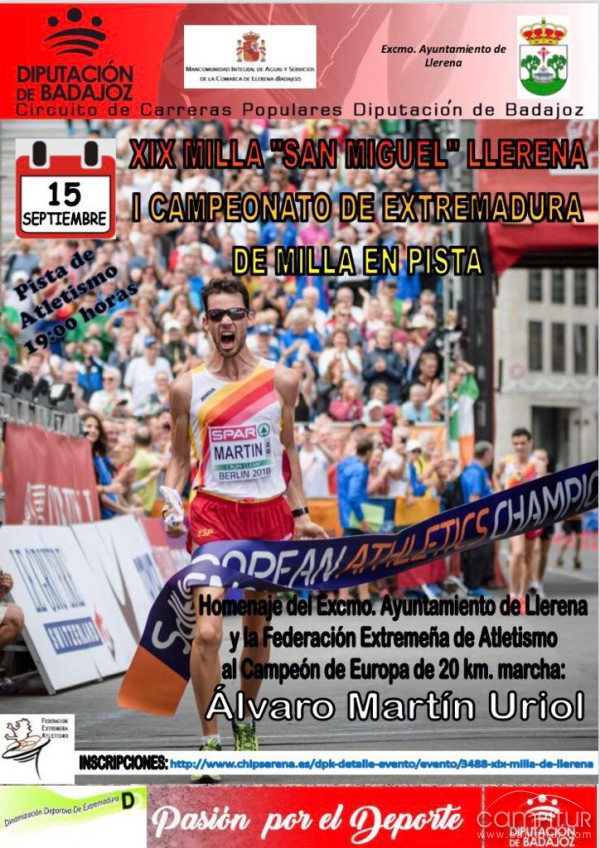 Homenaje a Álvaro Marín Uriol en Llerena 