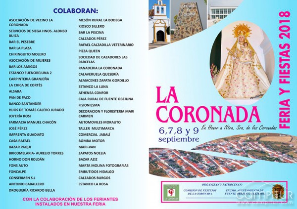 Feria y Fiestas de La Coronada 20018