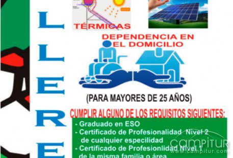 El Valle del Guadiato acogerá 3 Talleres de Empleo  