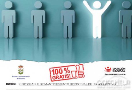 Curso gratuito de Mantenimiento de Piscina en Llerena 