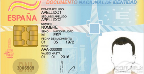 Renovación del DNI en Azuaga 