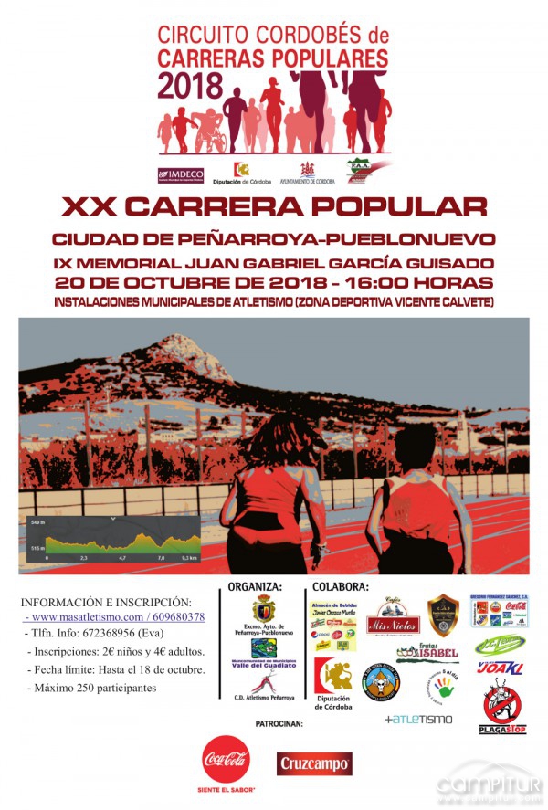 XX Carrera Popular Ciudad de Peñarroya – Pueblonuevo 
