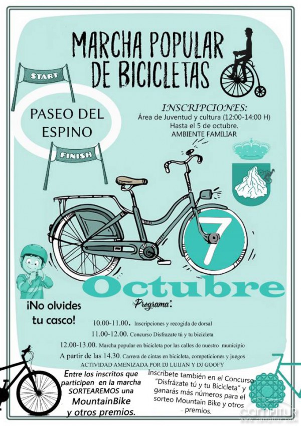 I Marcha Popular de Bicicletas en El Pedroso 