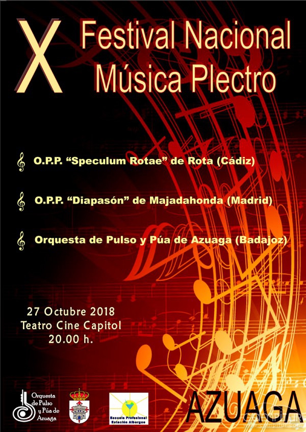 X Festival Nacional de Música Plectro en Azuaga