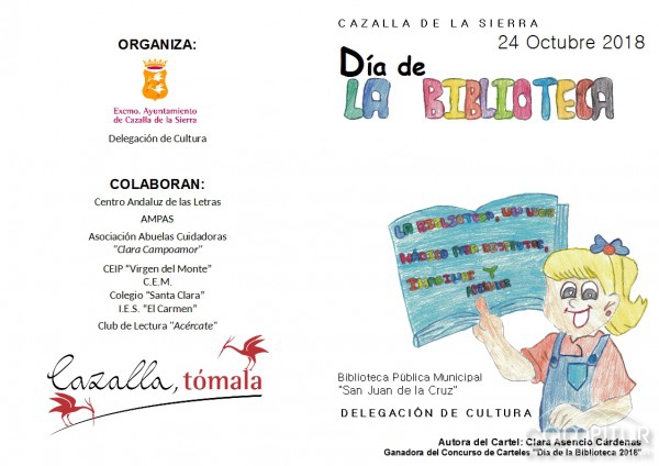 Día de la Biblioteca en Cazalla de la Sierra 