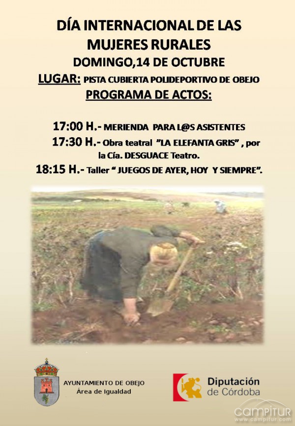 Día Internacional de las Mujeres Rurales en Obejo 