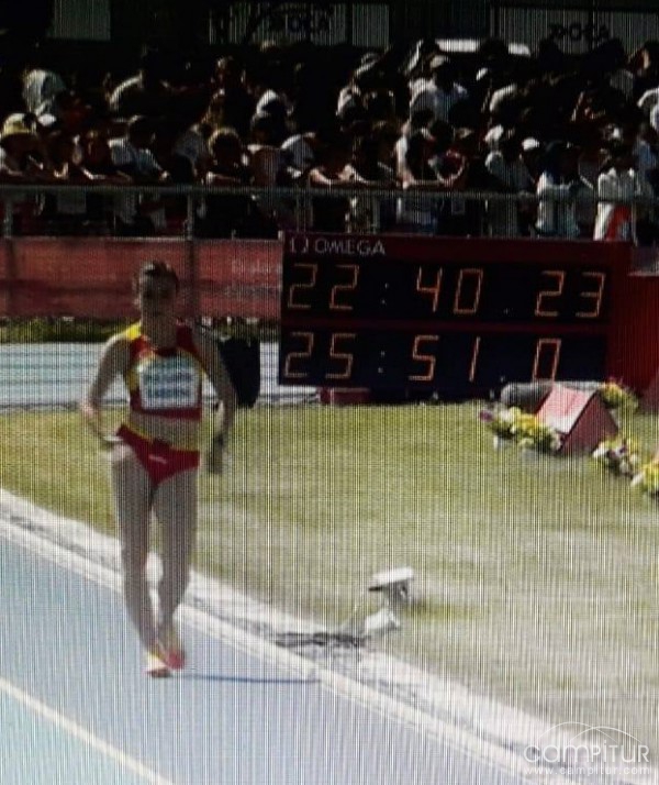 Ana Pulgarín se trae a casa el Diploma Olímpico 