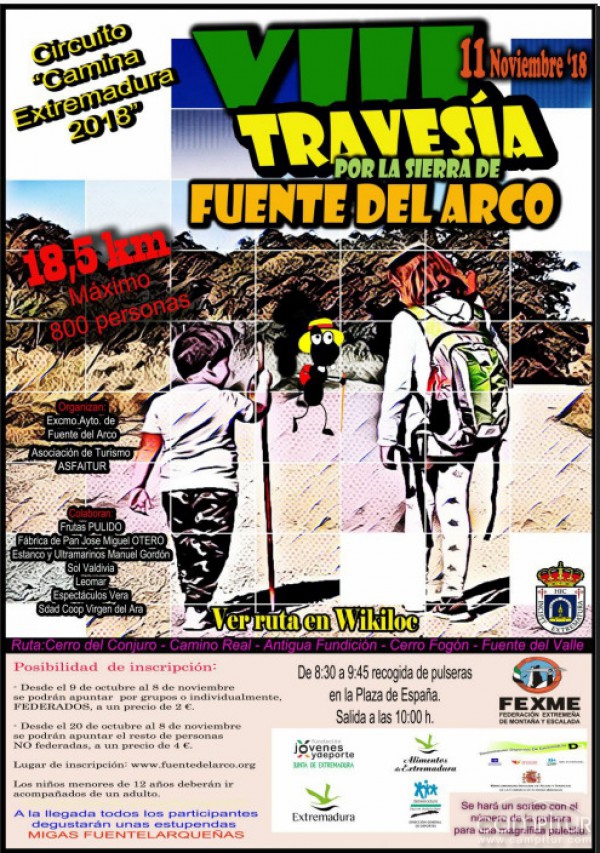 VIII Travesía por la Sierra de Fuente del Arco 