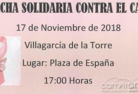 I Marcha Solidaria Contra el Cáncer en Villagarcía de la Torre 