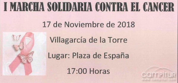 I Marcha Solidaria Contra el Cáncer en Villagarcía de la Torre 
