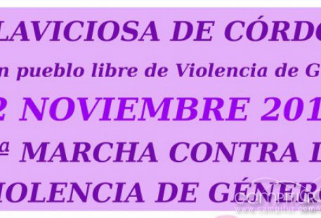 IV Marcha contra la Violencia de Género en Villaviciosa de Córdoba 