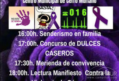 Día Internacional contra la Violencia de Género en Cerro Muriano