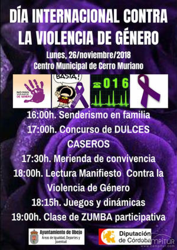 Día Internacional contra la Violencia de Género en Cerro Muriano