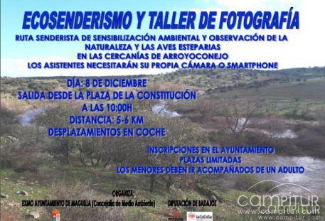 Ecosenderismo y Taller de Fotografía en Maguilla 