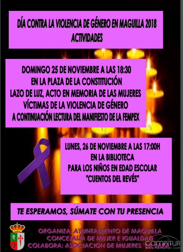Día Contra la Violencia de Género en Maguilla 