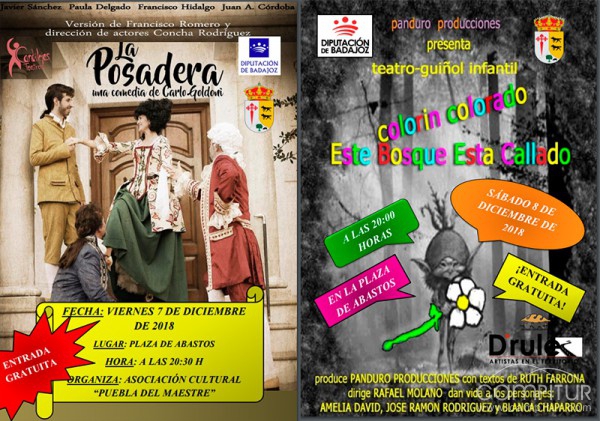 Fin de semana teatral en Puebla del Maestre 