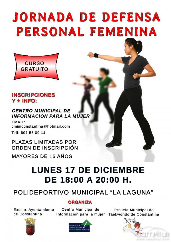 Jornada de Defensa Personal Femenina en Constantina 