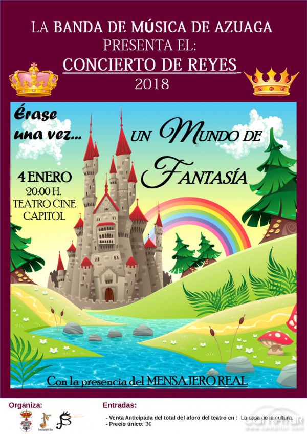 Concierto de Reyes de la Banda de Música de Azuaga 