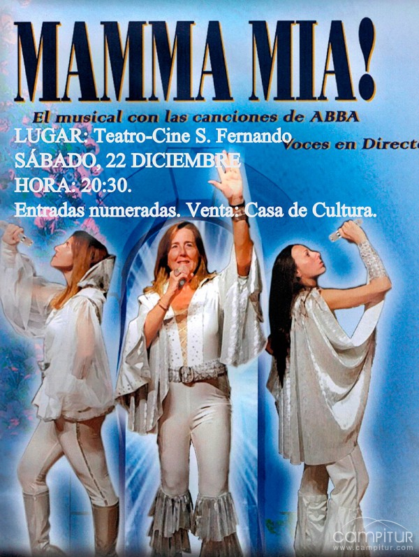 El Musical Mamma Mía llega a Berlanga 