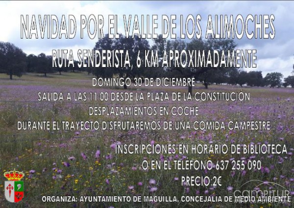 Ruta de Navidad “por el valle de los Alimoches” 