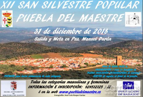 XII San Silvestre Popular en Puebla del Maestre 