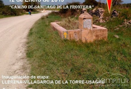 Inauguración de nueva etapa del “Camino de Santiago de la Frontera”