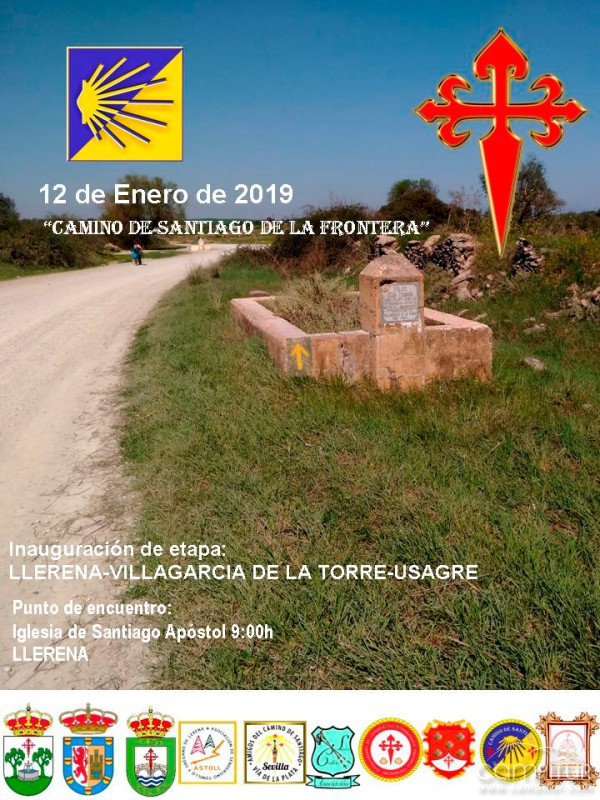 Inauguración de nueva etapa del “Camino de Santiago de la Frontera”